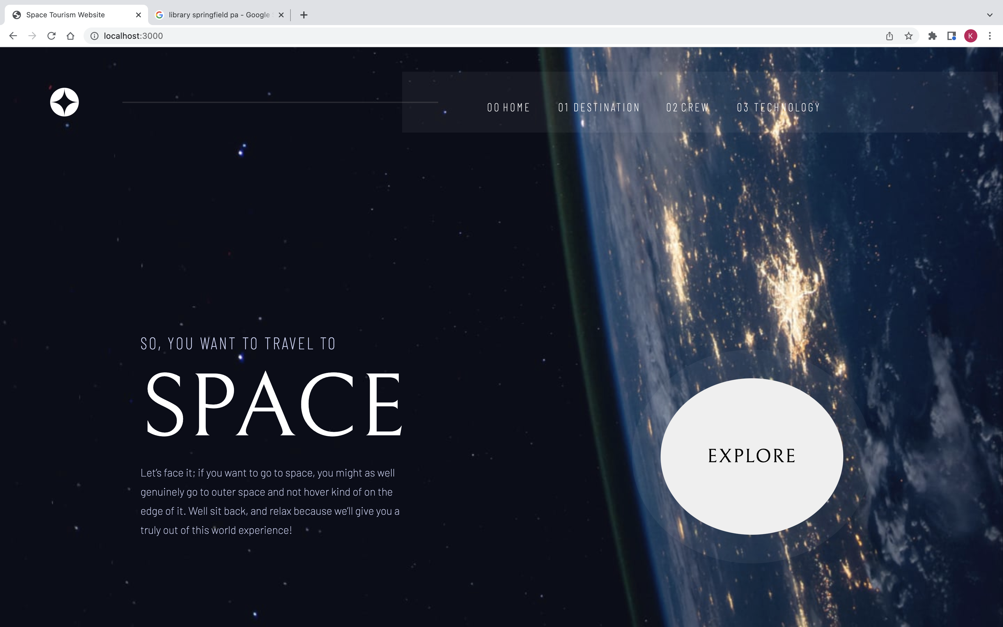 space-page